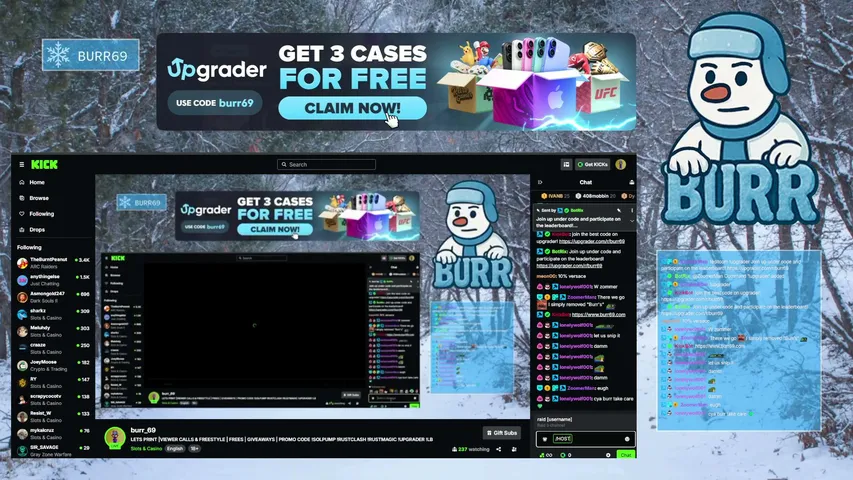 burr_69 playing Slots & Casino - Live Casino Stream