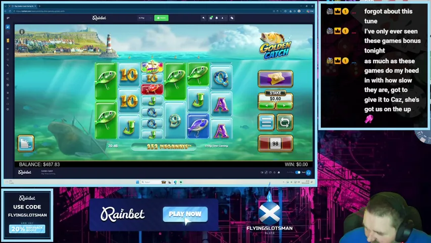 flyingslotsman playing Slots & Casino - Live Casino Stream