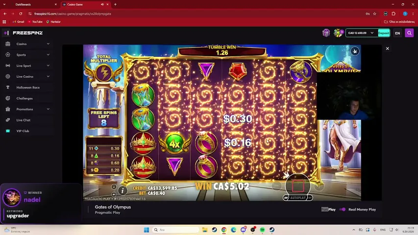 darkguardiannn playing Slots & Casino - Live Casino Stream