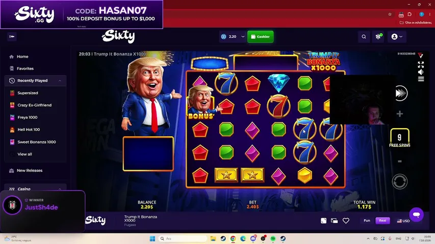 darkguardiannn playing Slots & Casino - Live Casino Stream