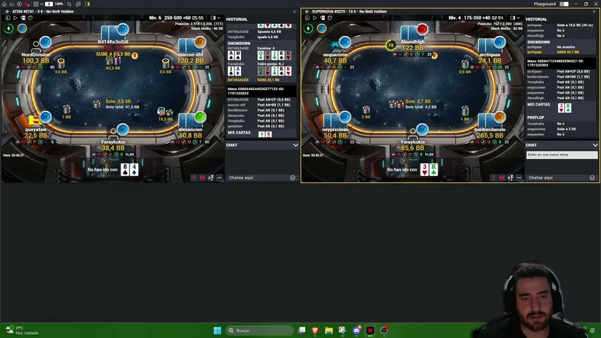 Yeraykokis playing Poker - Live Casino Stream