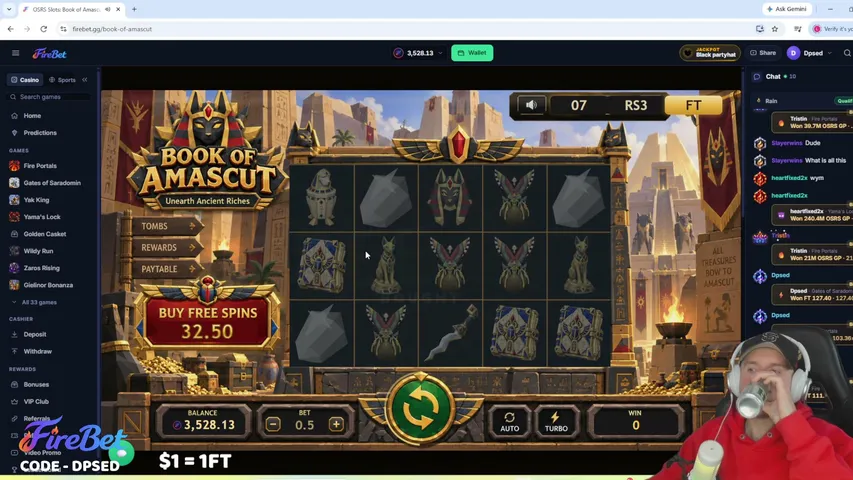 dpsed playing Slots & Casino - Live Casino Stream