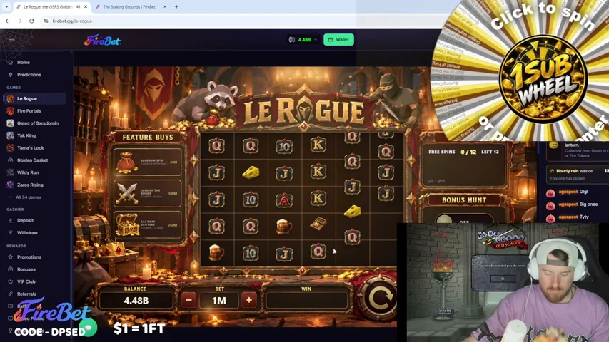 dpsed playing Old School RuneScape - Live Casino Stream