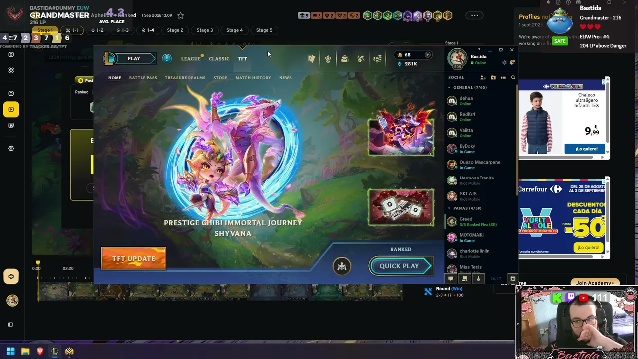 bastida_tft live
