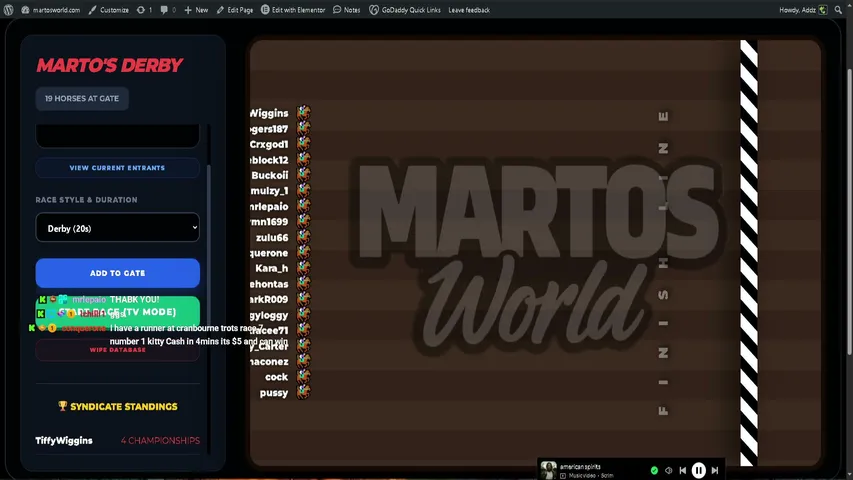 WASGUUUD HAPPY SUNDIY SLAPDAY BABY | !leaderbord !verify !discord