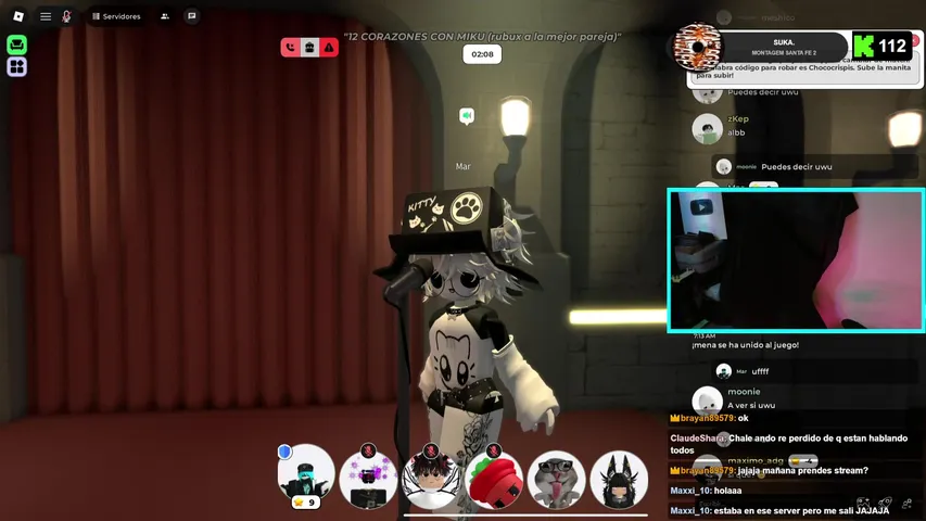 ☕ROBLOX DE CHILL PASANDO EL RATO VEN A JUGAR 💀​| Comando para poner musica🎵!sr