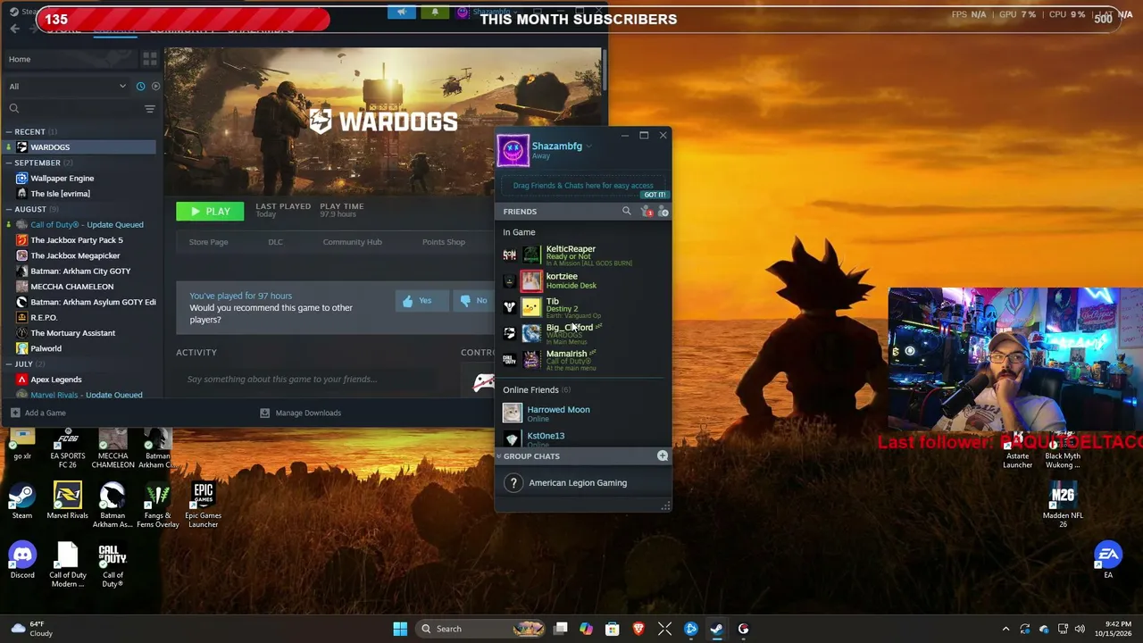 🔴 WARDOGS LIVE | SWEATY LOBBIES 💀 | HIGH KILL GAMES | AGGRESSIVE GAMEPLAY 🔥
