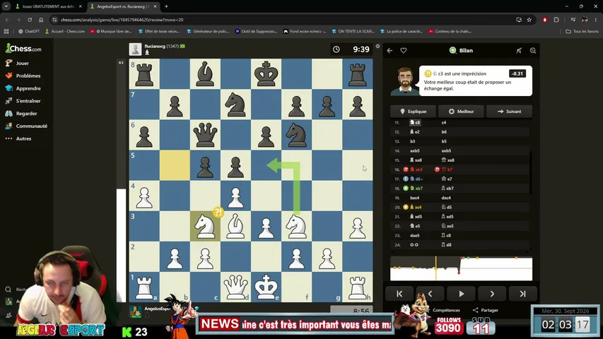 angelus_esport playing Chess - Live Casino Stream