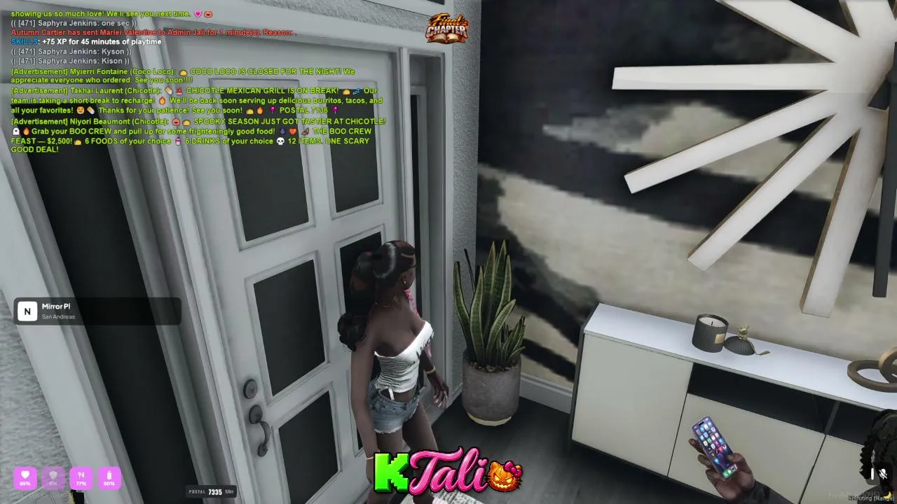 Tali live stream
