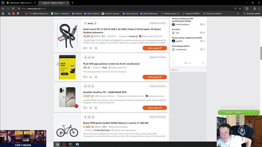 ZJADLEM NAJOSTRZEJSZY RAMEN 🔥OGIEN Z DUPY 🔥W SOBOTE SUB 19 NA 5 KM !csgoskins #REKLAMA