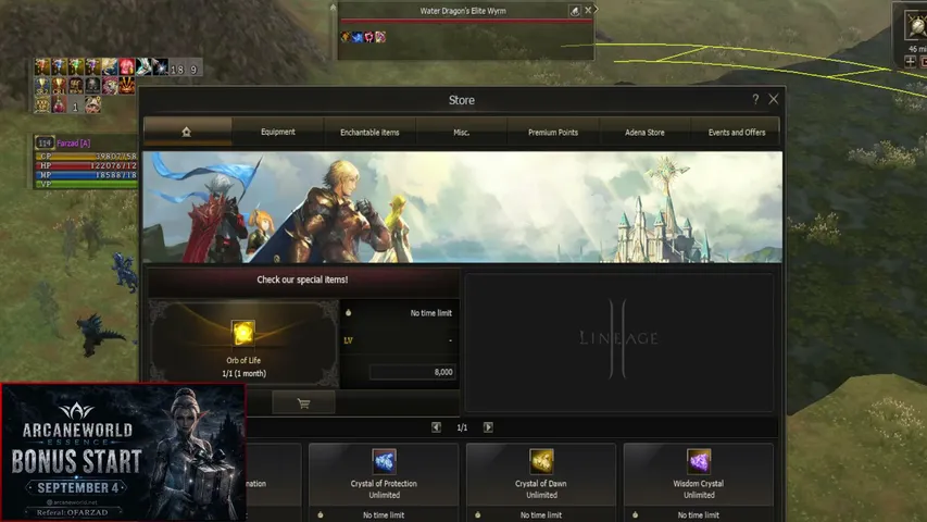 ofarzad Lineage 2 stream image