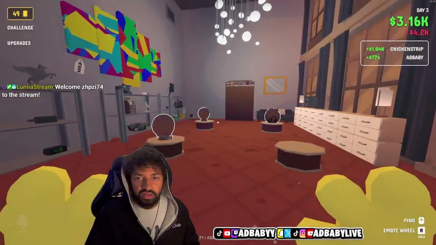 adbaby playing Gamble With Your Friends - Live Casino Stream