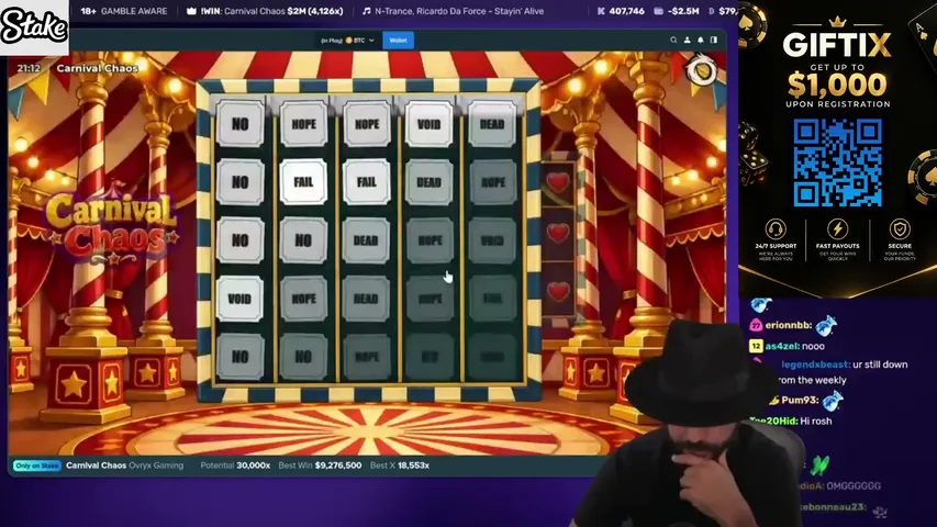 rooshtelln playing Slots & Casino - Live Casino Stream
