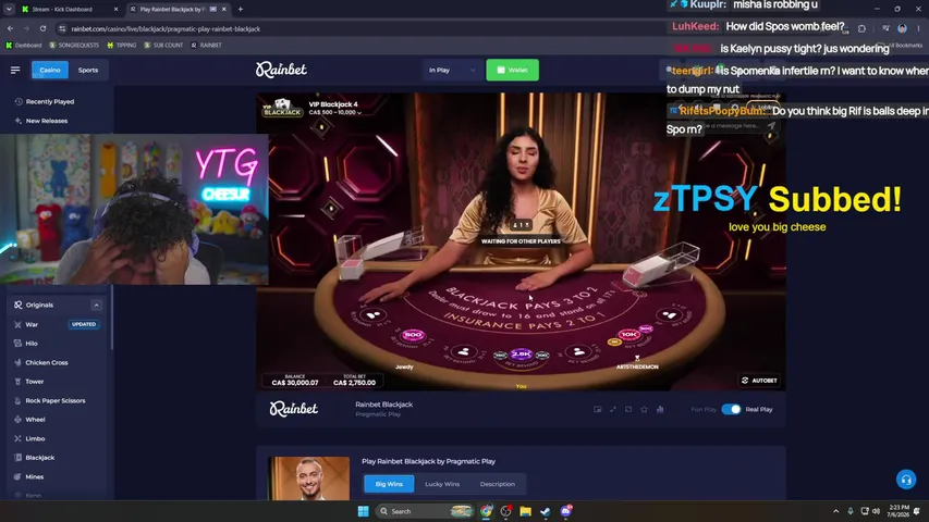 Cheesur playing Slots & Casino - Live Casino Stream