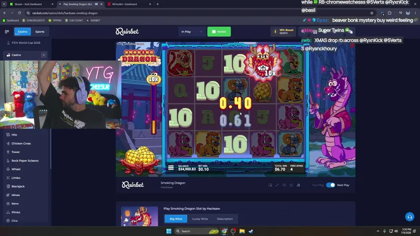 Cheesur playing Slots & Casino - Live Casino Stream
