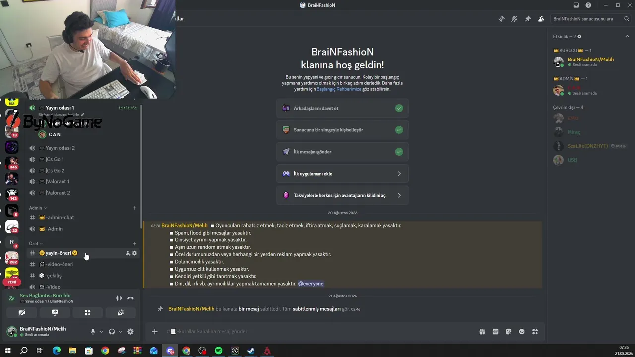 BraiNFashioN live