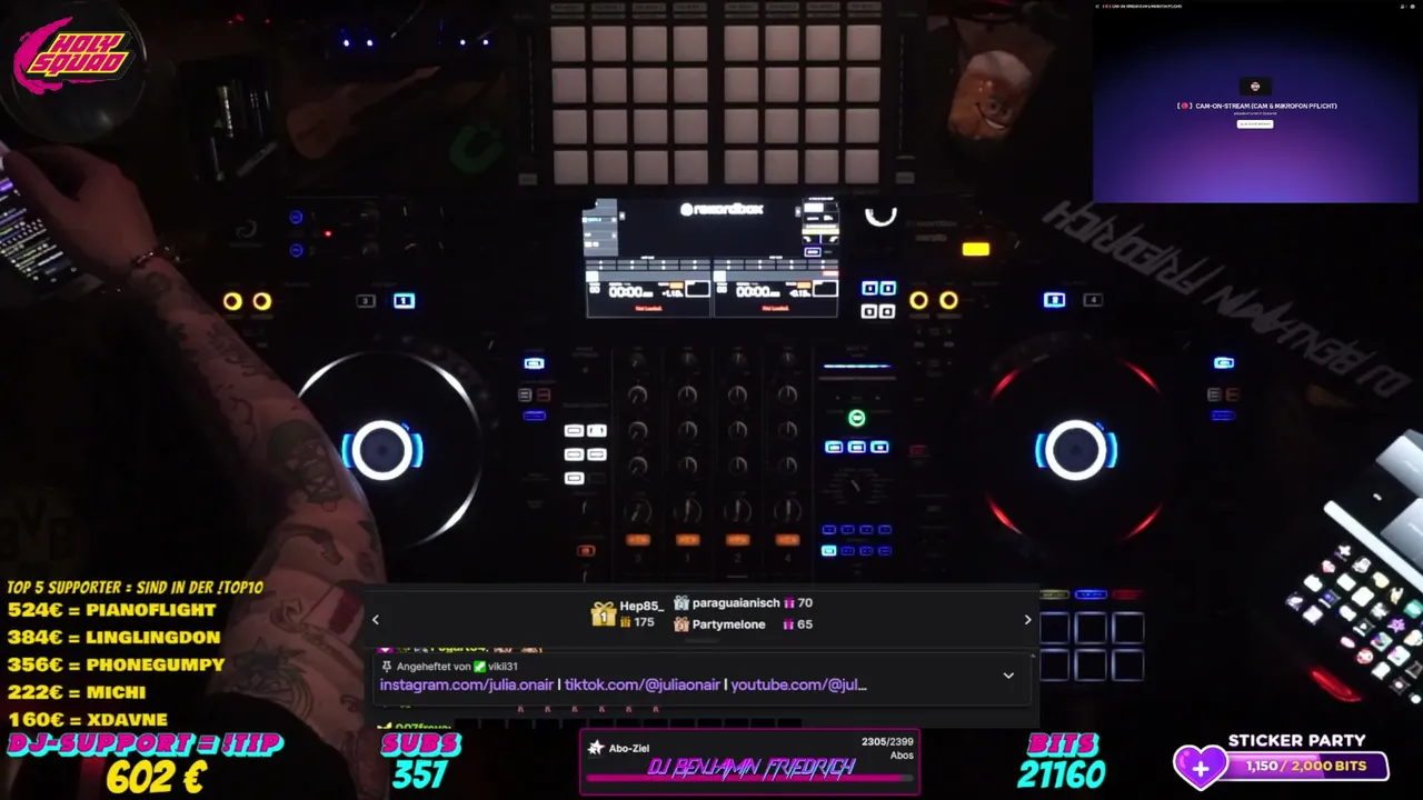 djbenjaminfriedrich live