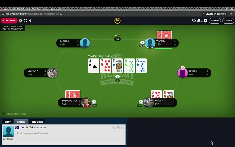 norbi-run playing Poker - Live Casino Stream