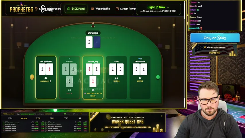 prophetgg playing Slots & Casino - Live Casino Stream