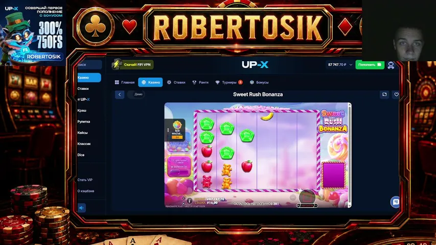 robertosik playing Slots & Casino - Live Casino Stream