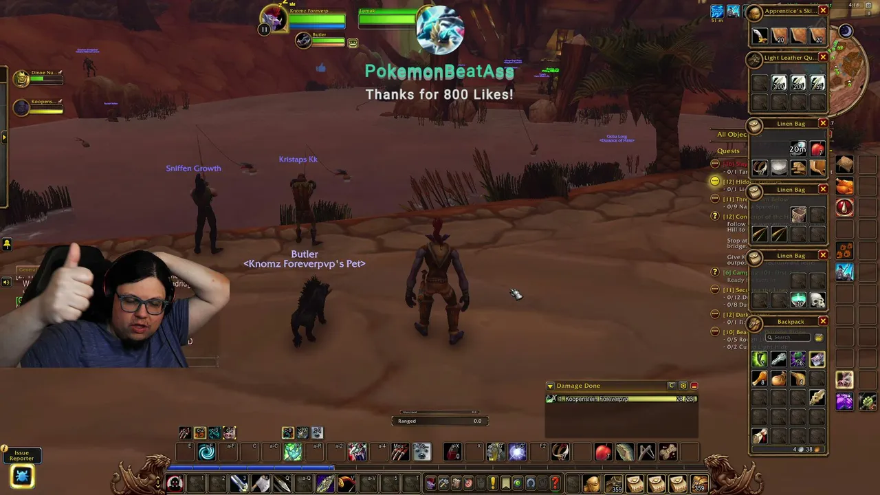 Knomzologist live