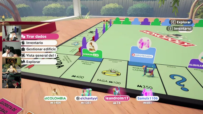 WestCOL playing Monopoly - Live Casino Stream