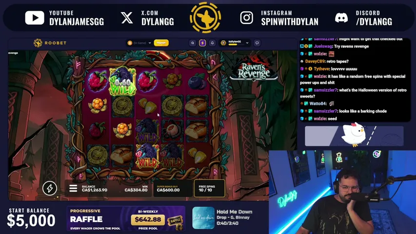 dylanjamesgg playing Slots & Casino - Live Casino Stream