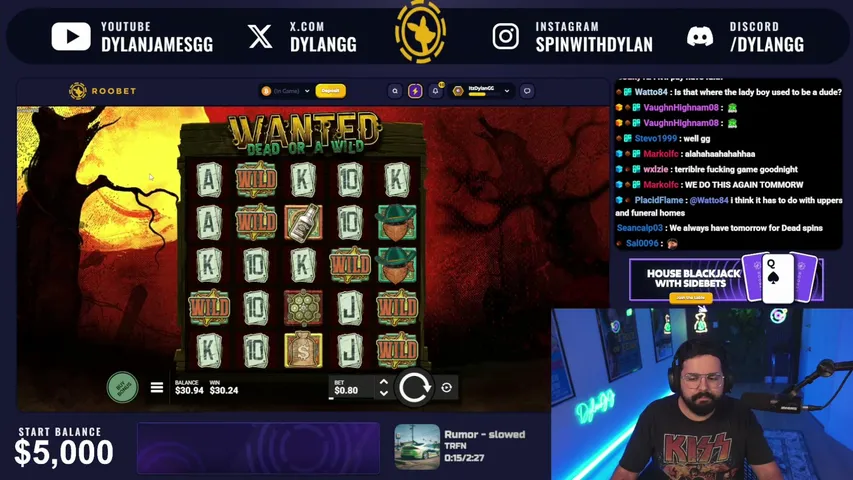 dylanjamesgg playing Slots & Casino - Live Casino Stream