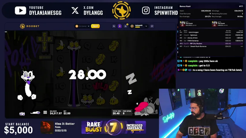 dylanjamesgg playing Slots & Casino - Live Casino Stream