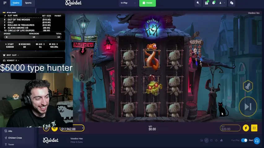 finn9448 playing Slots & Casino - Live Casino Stream