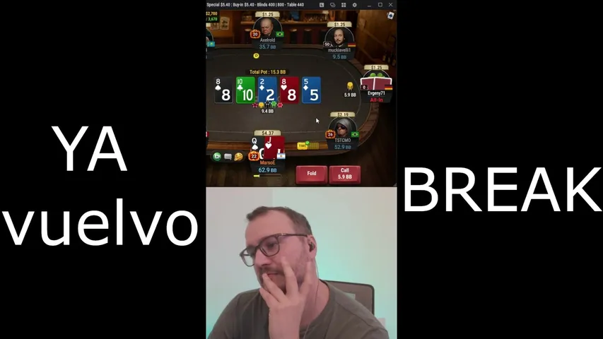 MarsoE playing Poker - Live Casino Stream