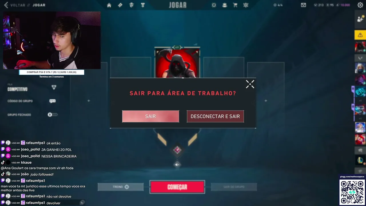 matheusapeca live