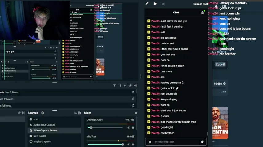 bigshotsta playing Slots & Casino - Live Casino Stream