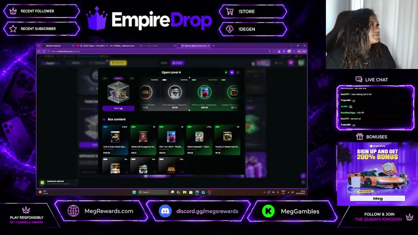 meggambles playing Slots & Casino - Live Casino Stream