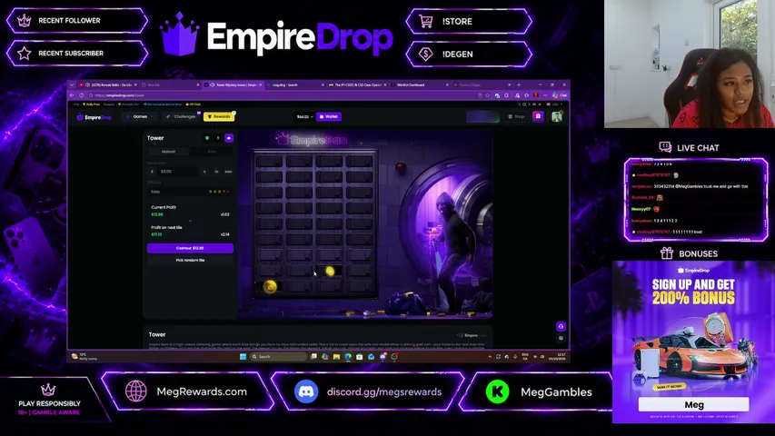meggambles playing Slots & Casino - Live Casino Stream