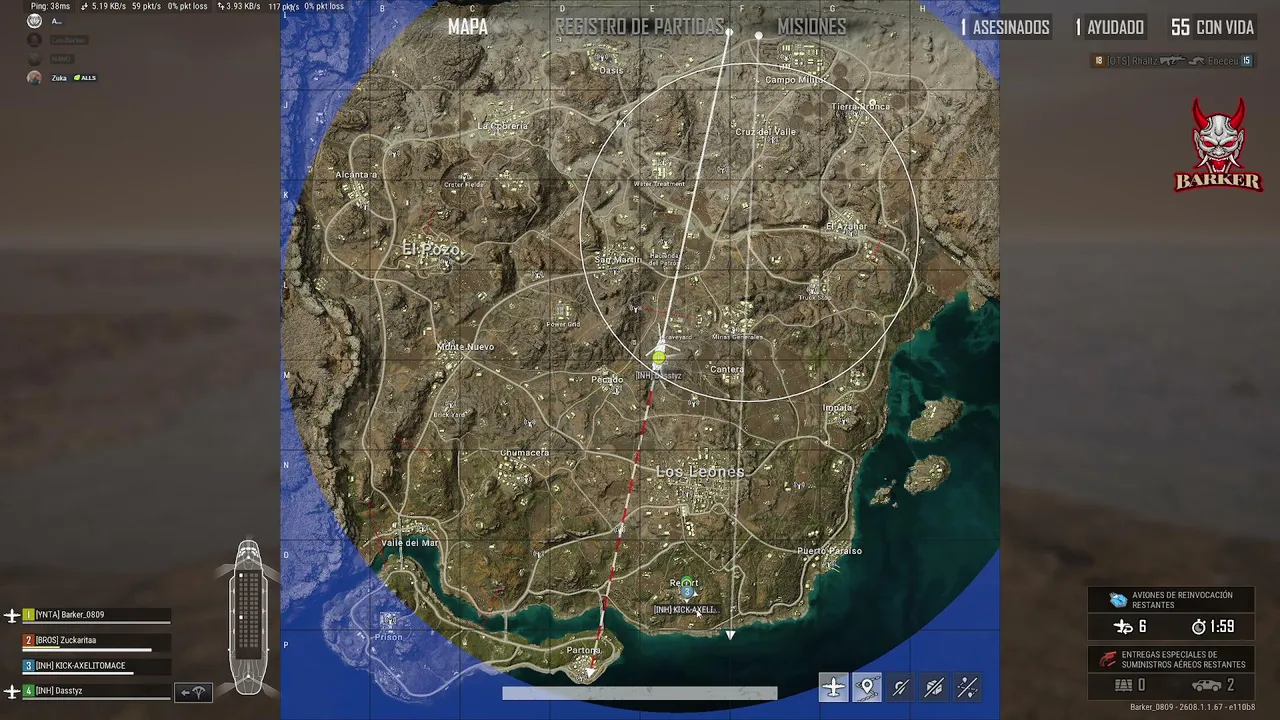 Barker_LAS live