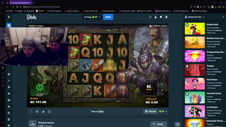 lowstakesevan playing Slots & Casino - Live Casino Stream
