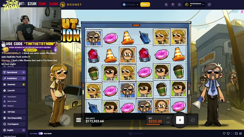 TimTheTatman playing Slots & Casino - Live Casino Stream