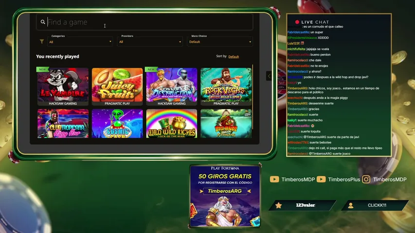 timberosarg playing Slots & Casino - Live Casino Stream