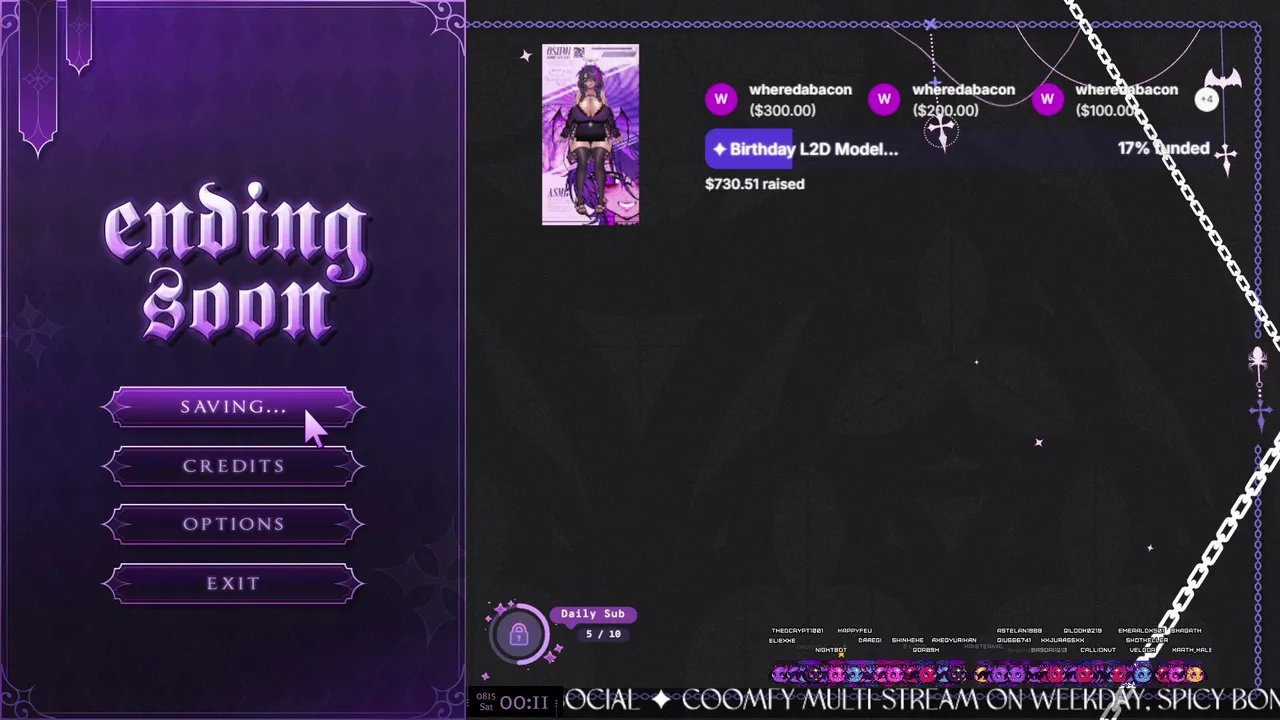 [18+] HORROR GAME ASMR ✦ 💋👅 Mommy Susscubus Got a job! 💜 ✦ Limited ASMR Redeem