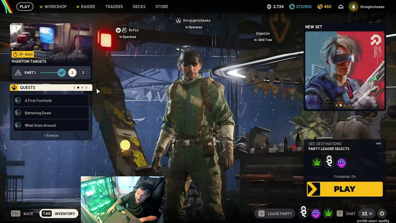 Straightcheaks live