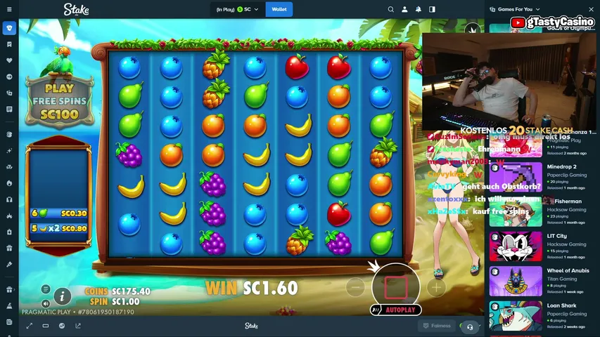 gTasty playing Slots & Casino - Live Casino Stream