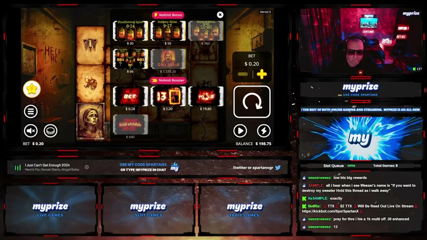 spartanx playing Slots & Casino - Live Casino Stream