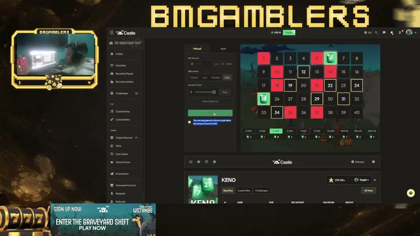 bmgamblers playing Slots & Casino - Live Casino Stream