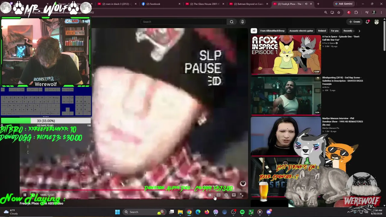 WerewolfTV live