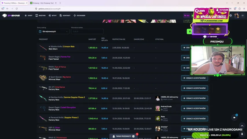 prz3mqu playing Slots & Casino - Live Casino Stream