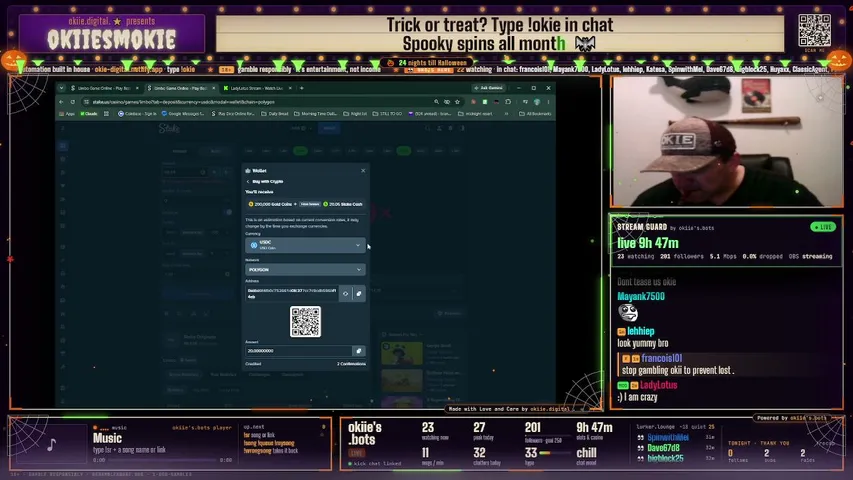 OkiieSmokie playing Slots & Casino - Live Casino Stream