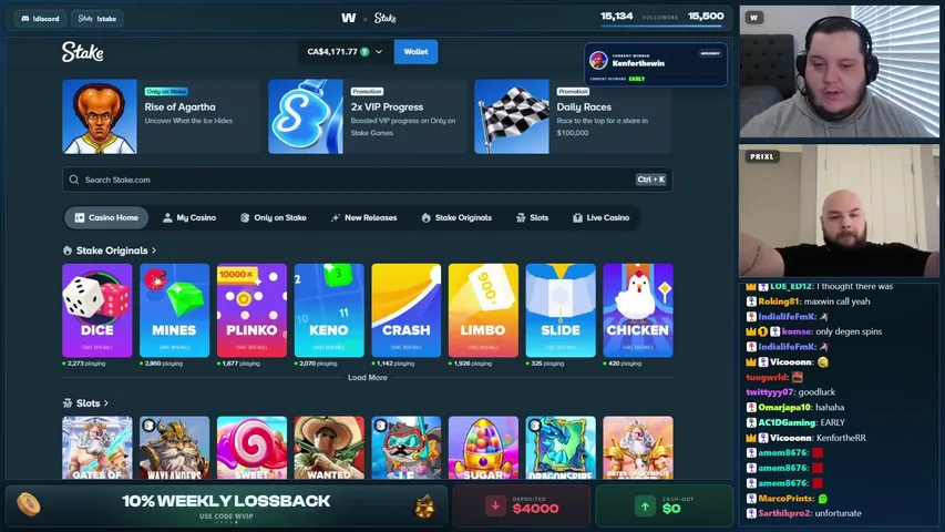 nashcherry playing Slots & Casino - Live Casino Stream