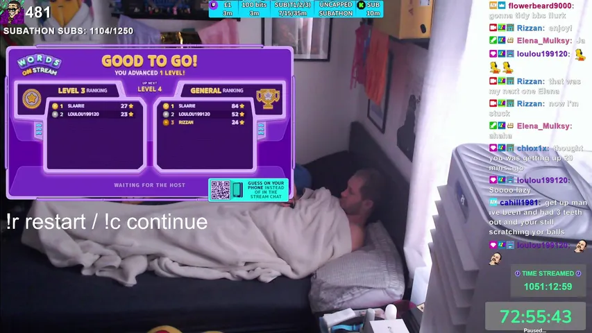 ⌚ DAY 43 Uncapped Subathon ⌚ || !socials 🩵
