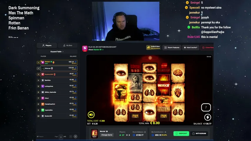slaideri82 playing Slots & Casino - Live Casino Stream